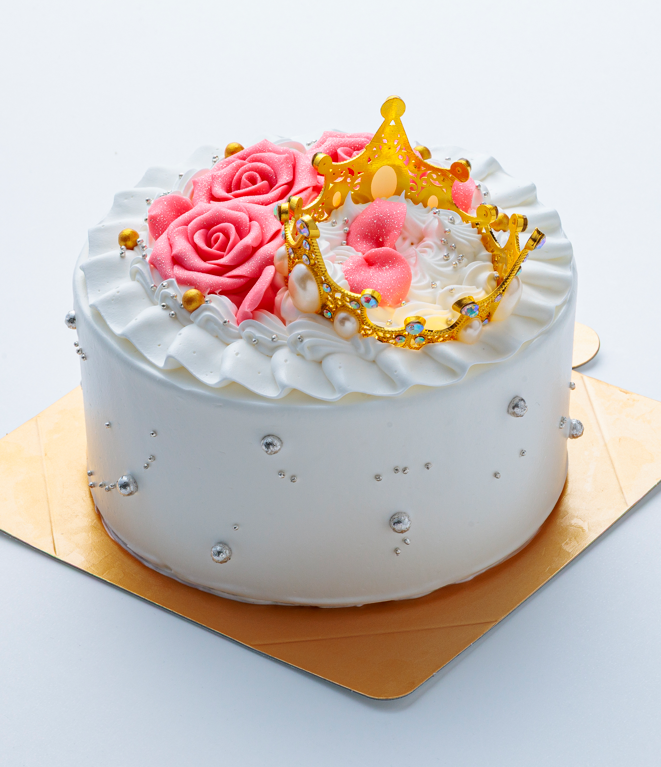 配送向け※薔薇とティアラケーキ　★